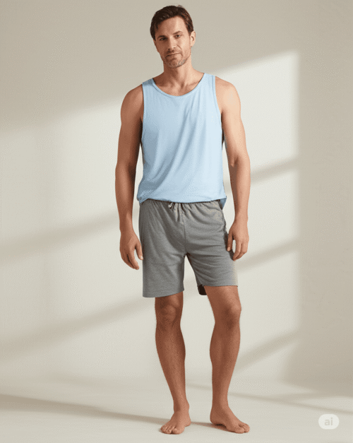 Mangas Curtas Adulto Masculino