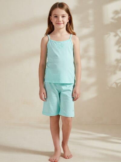 Mangas Curtas Infantil Fem.