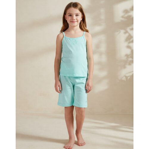 Mangas Curtas Infantil Feminino