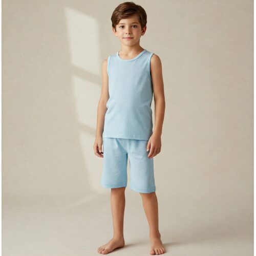 Mangas Curtas Infantil Masculino