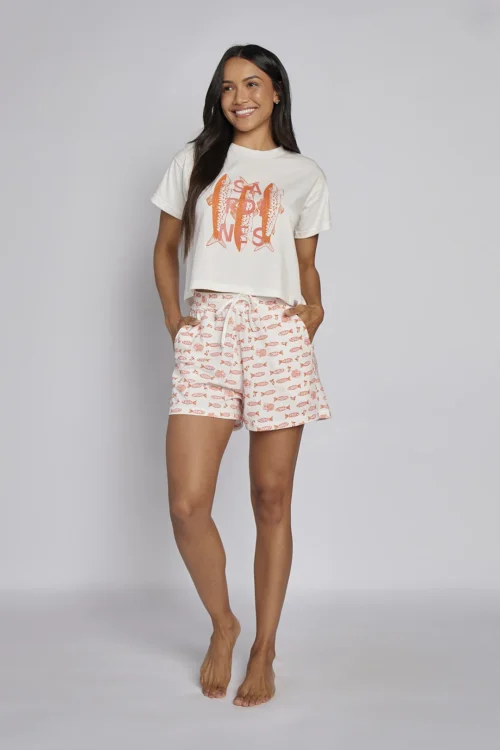 Pijama Feminino Cropped - Conforto e Estilo